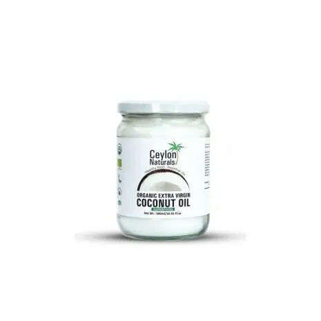 Ceylon Naturals Organic Extra Virgin Coconut Oil 500ml - Knafeh Food